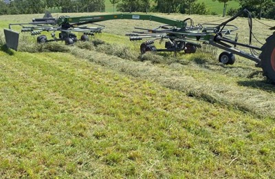 Doppelschwader Fendt Former 1502