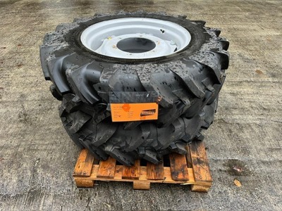 2 pneus 12.4R24 Michelin Agribib