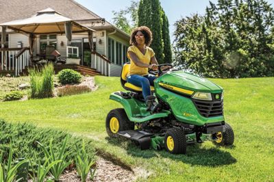 John Deere X350 Rasentraktor