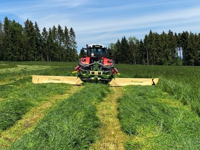 Krone Mähkombination B 750, Demomaschine