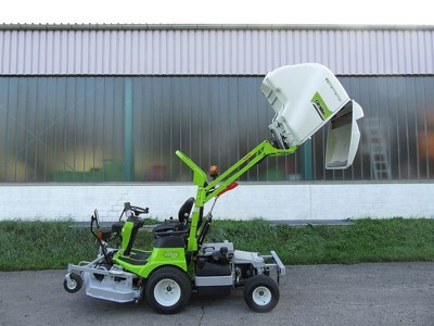 Grillo Rasentraktor Rasenmäher FD900 4WD Allrad, mit Hochentleerung