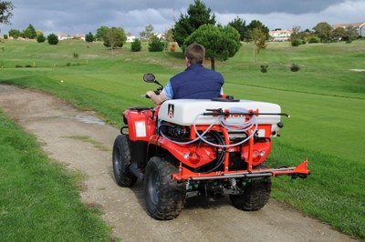 Spritzgerät für den Aufbau auf ATV / Pompe à traiter pour Quad KUHN Evolis Q80