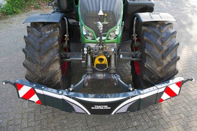 Tractor Bumper Frontgewicht, Unterfahrschutz, Stauboxe / Werkzeugbox, Sicherheits Stossstange