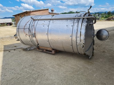 Edelstahl-Tank  ca. 5000l