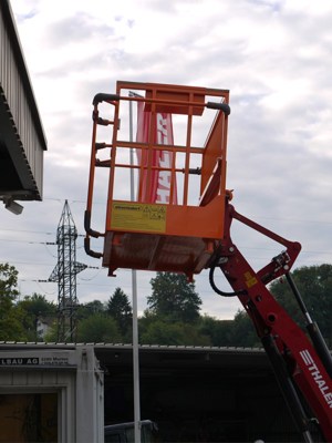 Düvelsdorf Arbeitsbühne 1,6m nacelle