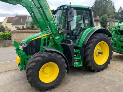 Tracteur JOHN DEERE 6120M démo