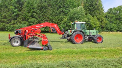 Andaineur à tapis / Pick-up Schwader SIP AIR 900 T