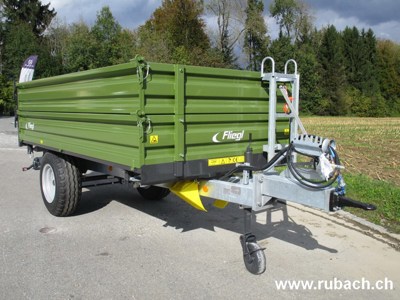 Fliegl, EDK 50 Fox, Brücke 350x182cm, GG 6T, Einachs Dreiseitenkipper