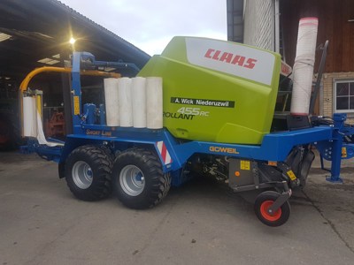 Claas/Göweil erst 7600 ballen