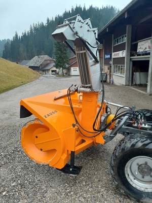 Zaugg Schneefräse SF72E Anbau Aebi TT