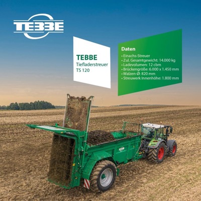 TEBBE Tieflader TS mit 40 km/h