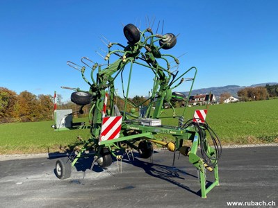 Krone KWT 7.70 / 6x7, Kreiselheuer, mit Fahrwerk