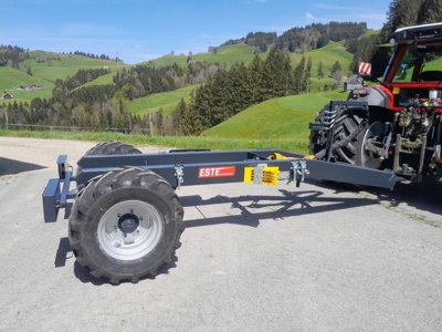 Wechselanhänger für Transporteraufbauten