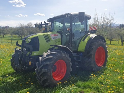 Claas Arion 450 SWISS / Breitreifen / ISO Bus