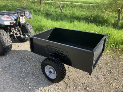 Anhänger für Quad/Rasentraktor, etc./remorque pour quad, tracteur gazon etc.