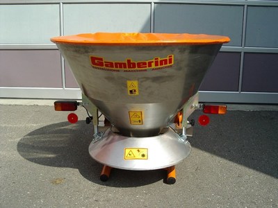 Gamberini Salzstreuer und Splittstreuer PR400C Inox