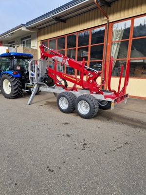 Rückewagen Forstanhänger Schlang & Reichart SR 800