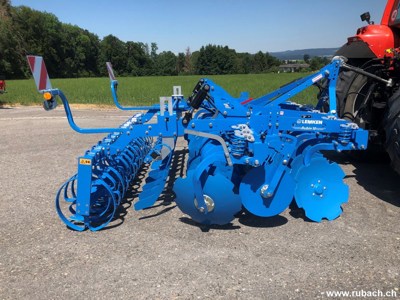 Lemken Rubin 10/300 Kurzscheibenegge, Arbeitsbreite 300cm, Flexringwalze