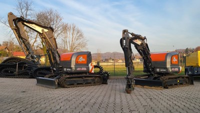 Tunnelbagger Abbruchbagger Kubota U27-4 / Akula DR300