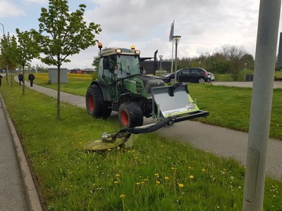 GREEN TEC Multiträger FOX mit Zaunmäher