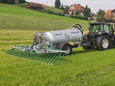 Farmtech Supercis 500 Druckfass, 5.2m3 mit Schleppschuh