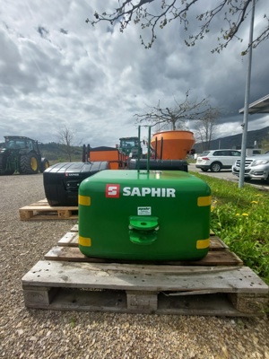 Front und Heckgewicht / contre poids Saphir 450kg