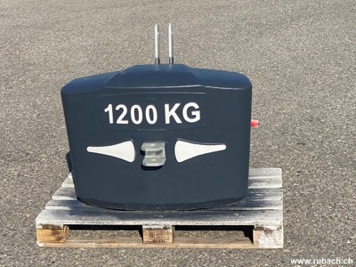 Frontgewicht 1200 Kg, Kat. 2, Magnetit