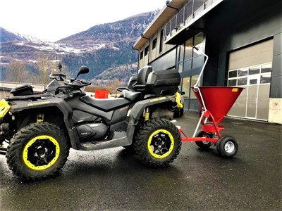 Salzstreuer zu Quad und Rasentraktoren Neu