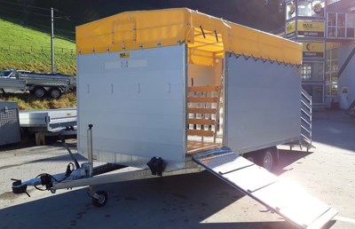 ALU Viehanhänger / Viehtransporter 3500kg (8.6m2 / 7.7m2) -  MAX-Anhänger