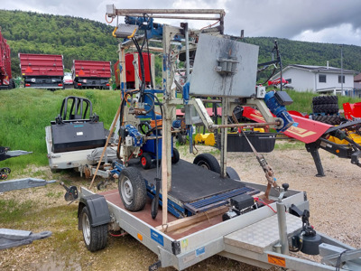 Stand à ongler avec remorque